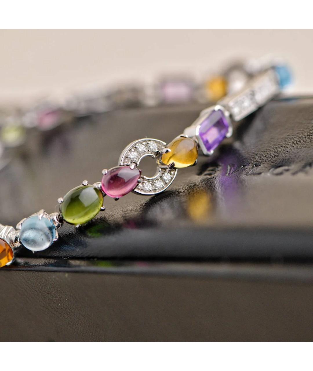 BVLGARI Мульти браслет из белого золота, фото 2