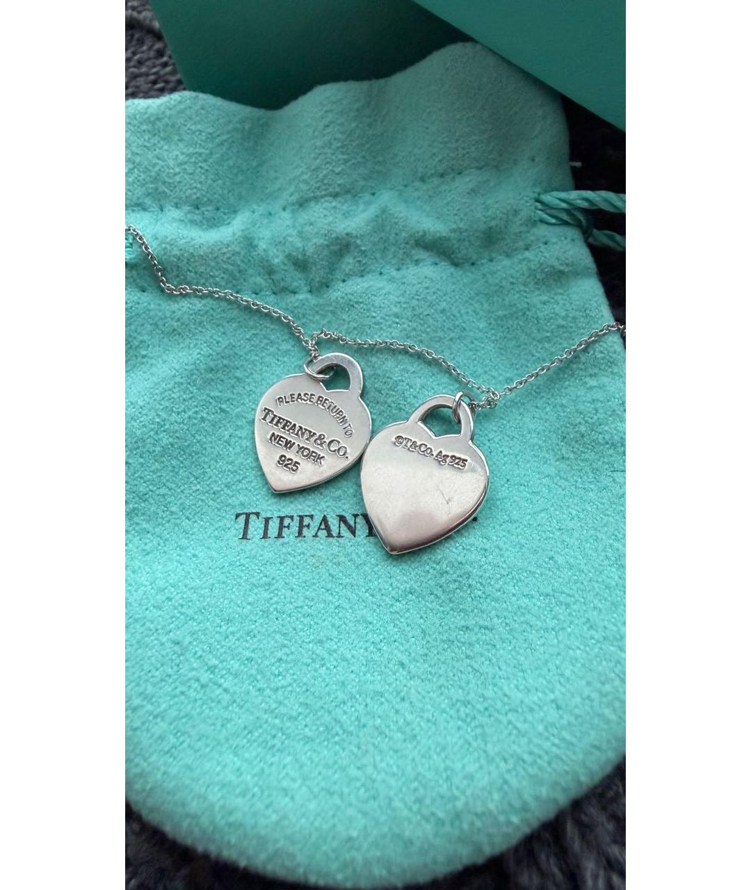 TIFFANY&CO Серебряное серебряное колье, фото 6