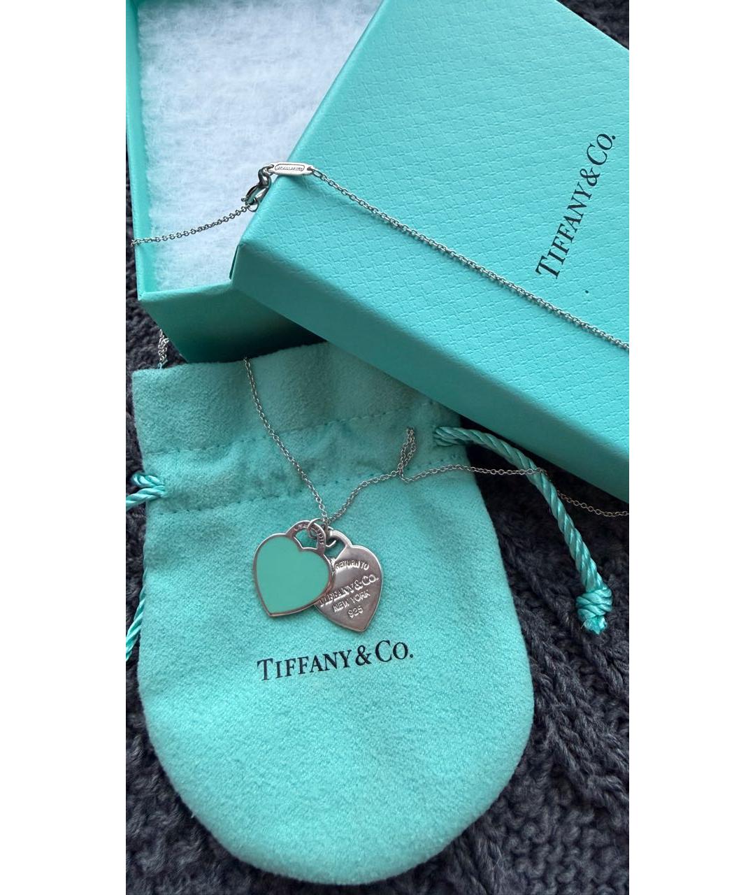 TIFFANY&CO Серебряное серебряное колье, фото 4