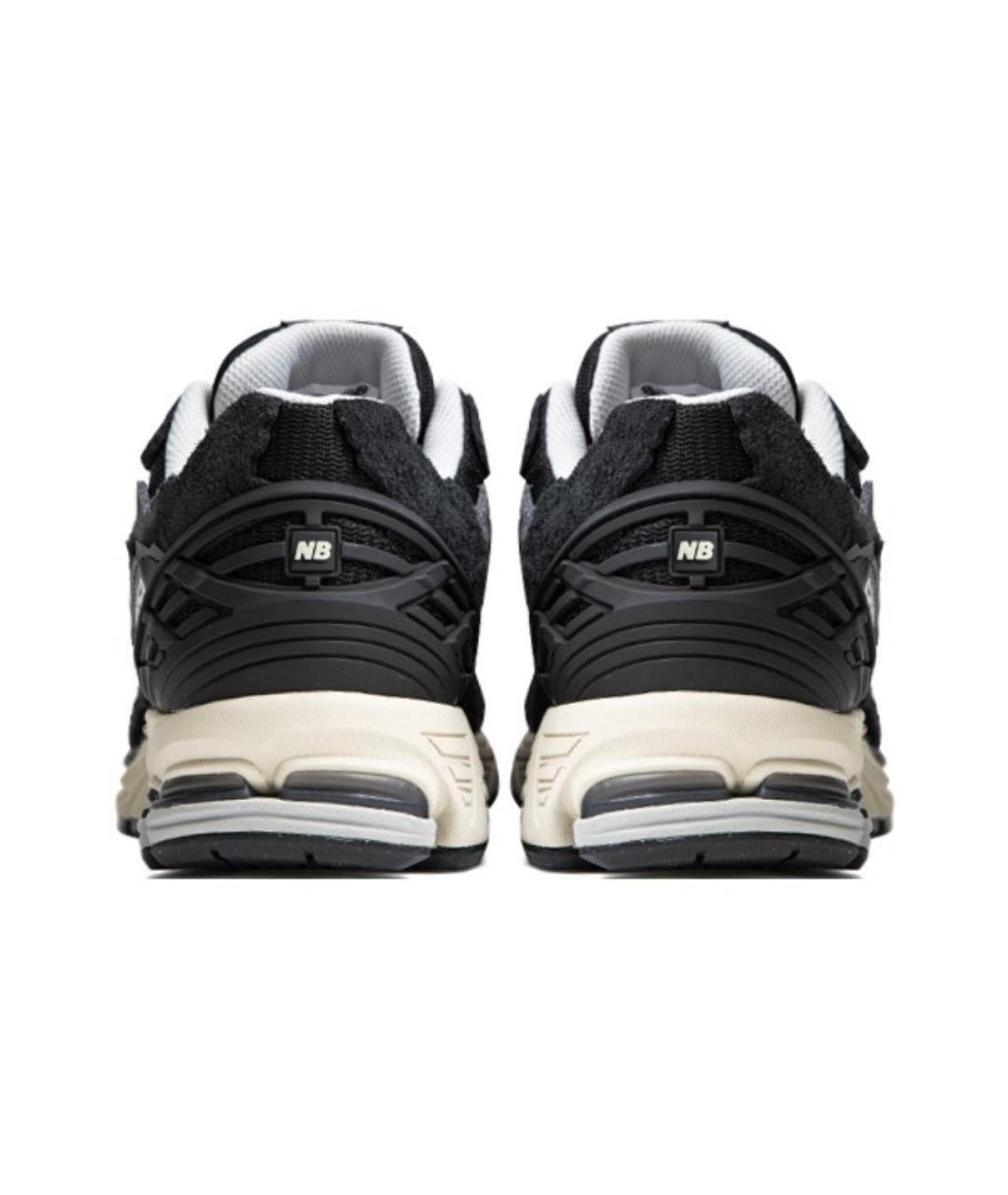 NEW BALANCE Черные замшевые низкие кроссовки / кеды, фото 4