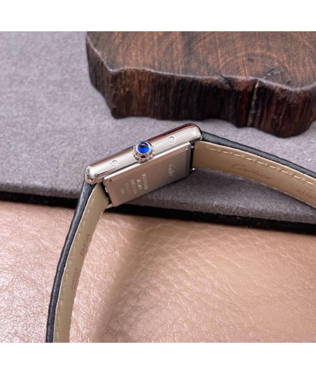 CARTIER Серебряные часы, фото 5