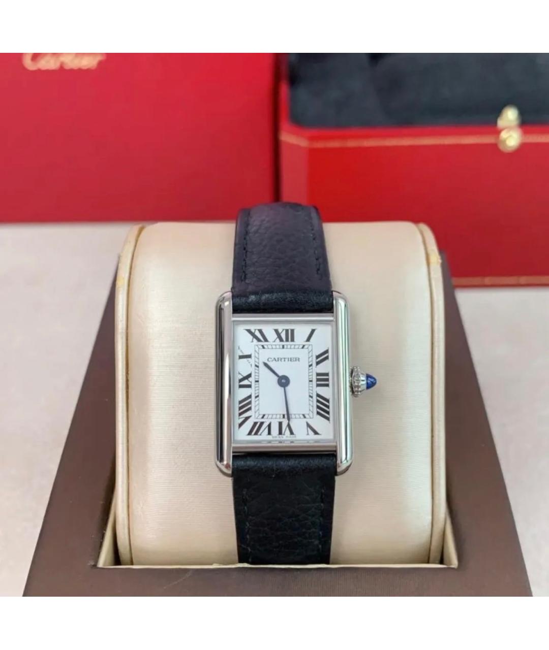 CARTIER Серебряные часы, фото 2