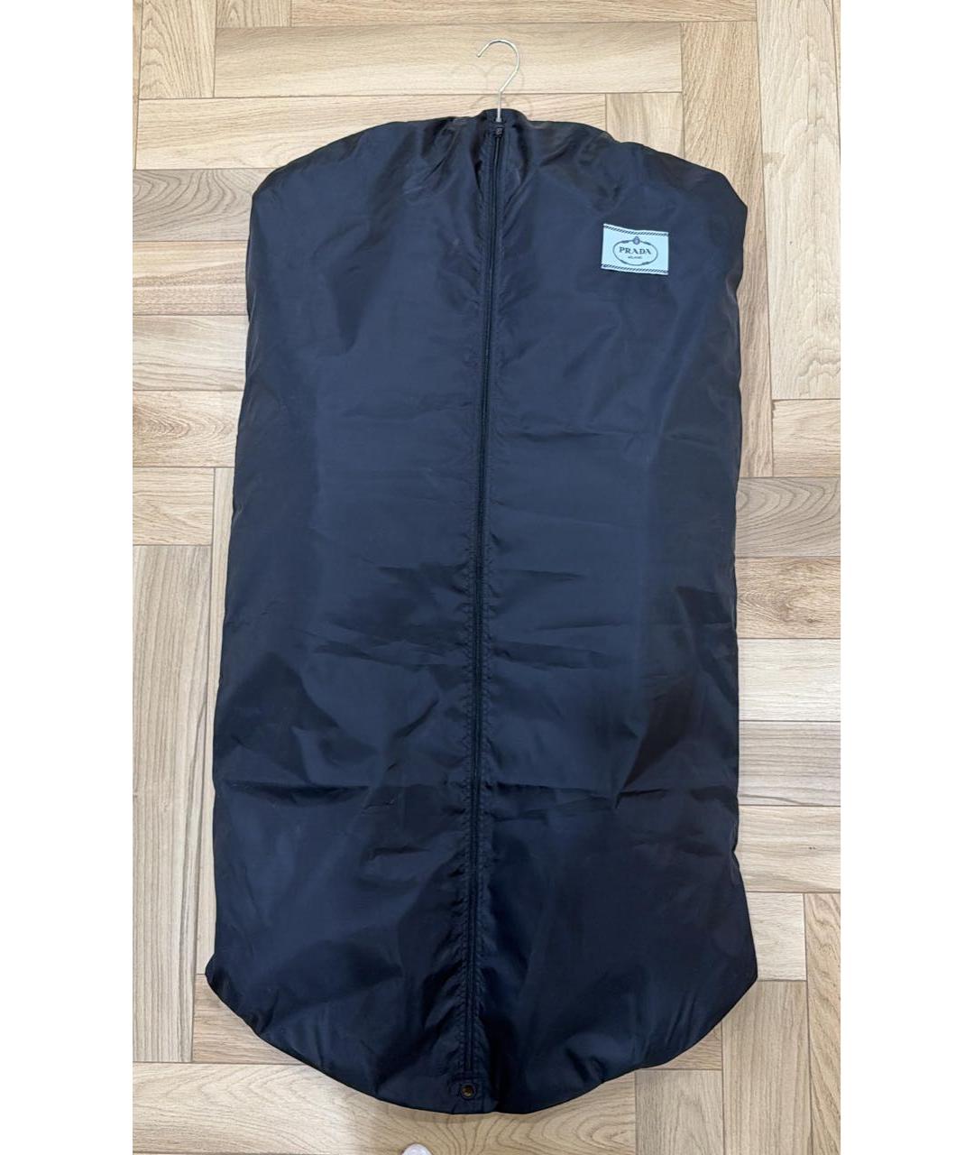 PRADA Черная полиэстеровая куртка, фото 5