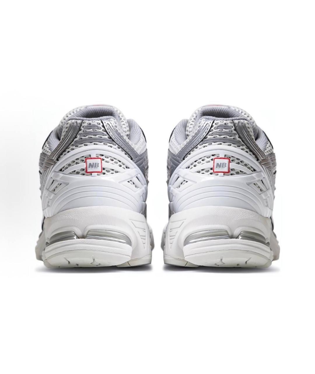 NEW BALANCE Серебряные текстильные низкие кроссовки / кеды, фото 4