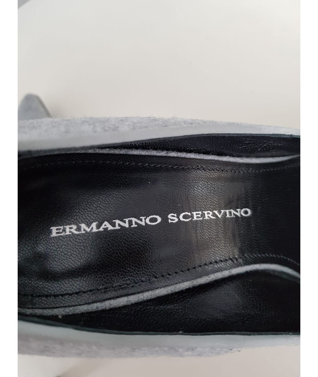 ERMANNO SCERVINO Серые туфли, фото 8