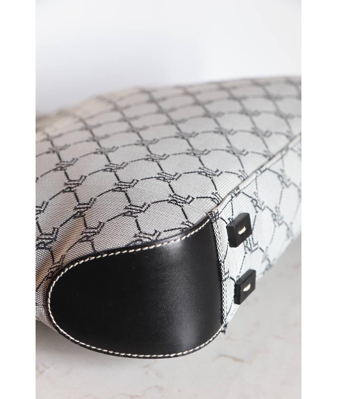 RALPH LAUREN Серая тканевая сумка через плечо, фото 2