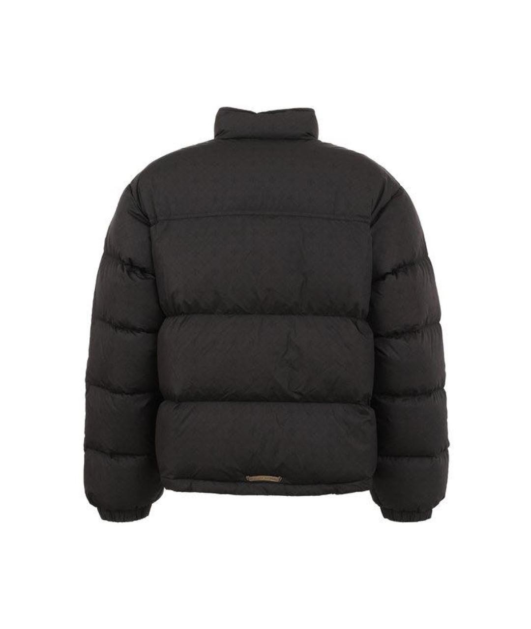 CHROME HEARTS Черный полиэстеровый пуховик, фото 2