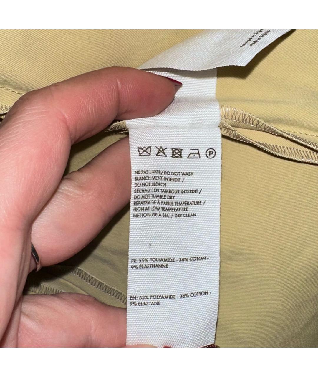 JACQUEMUS Бежевое полиамидовое повседневное платье, фото 7
