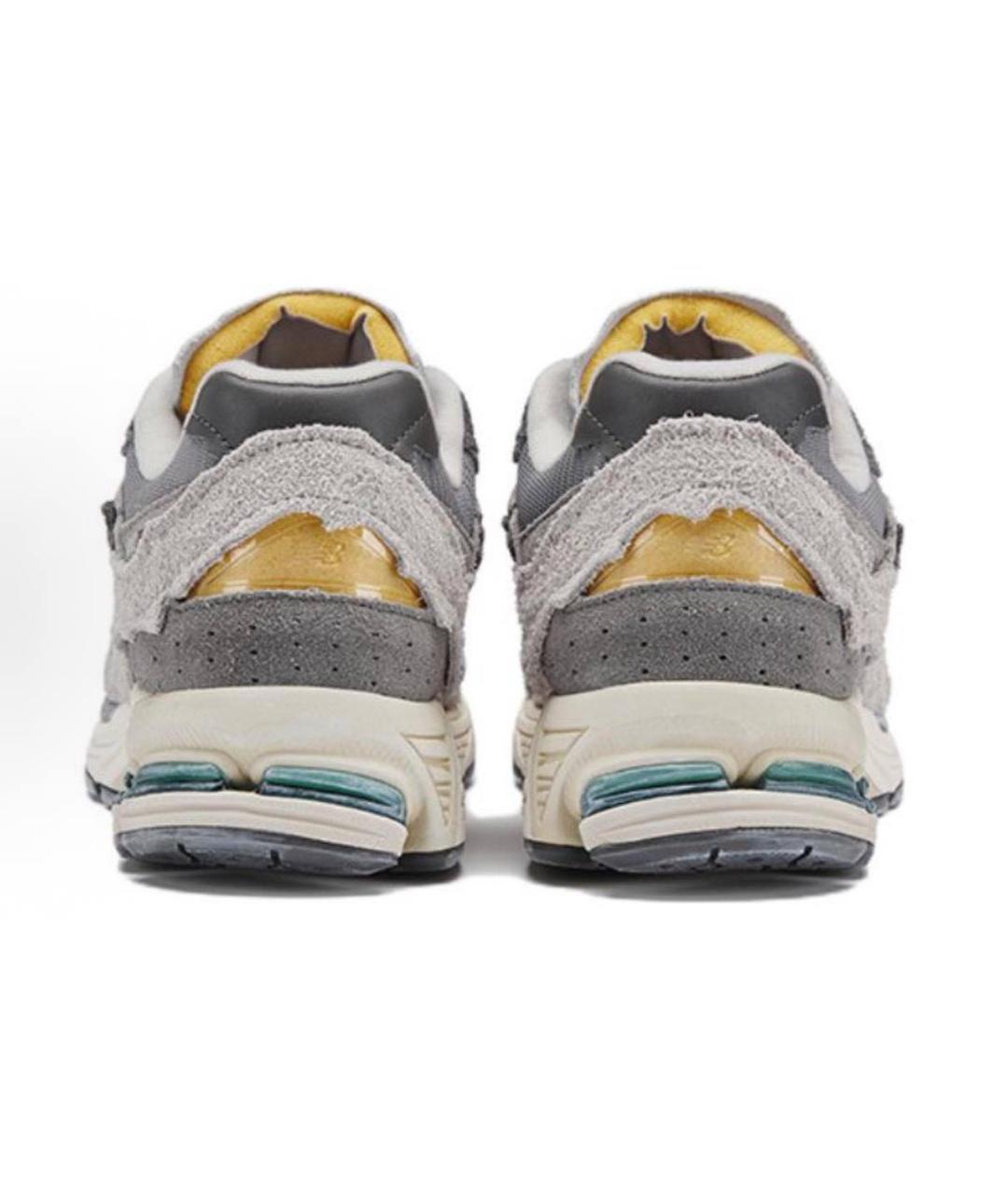 NEW BALANCE Серые замшевые кроссовки, фото 4