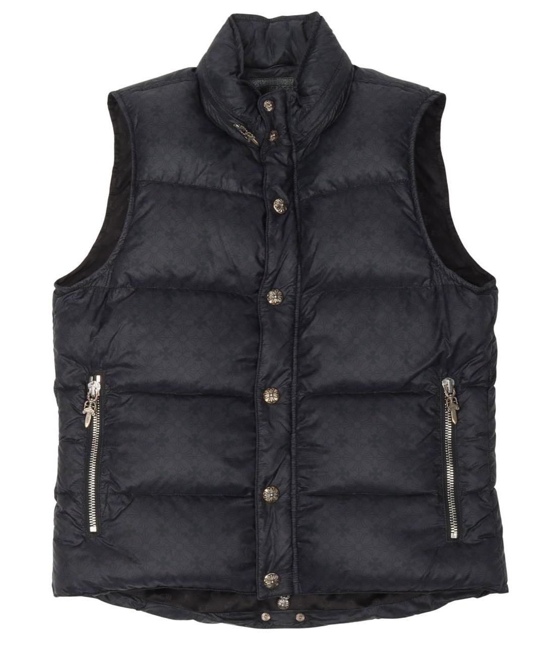 CHROME HEARTS Черный жилет, фото 1