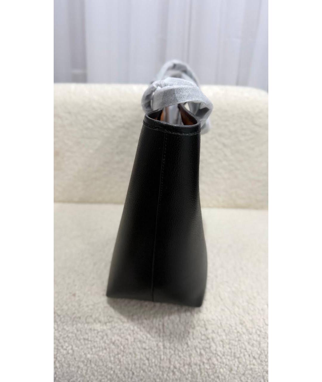 MARC JACOBS Черная кожаная сумка тоут, фото 6