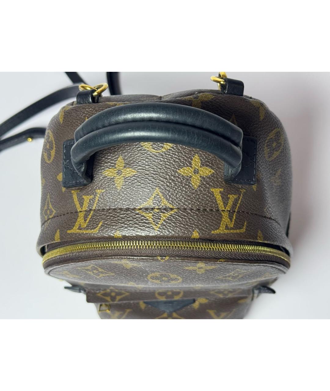 LOUIS VUITTON Коричневый рюкзак, фото 5