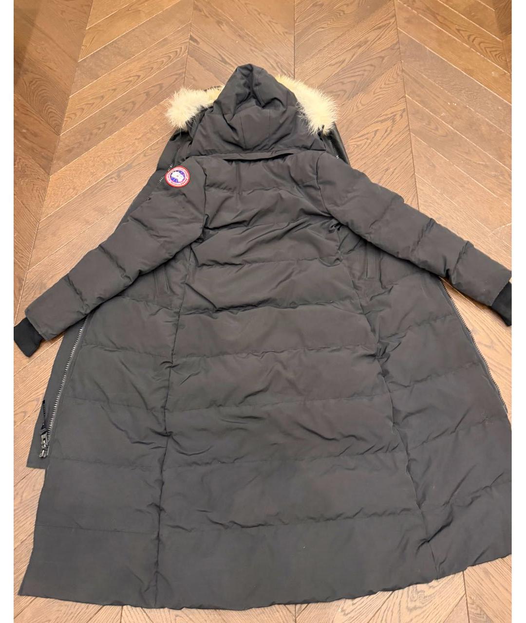 CANADA GOOSE Темно-синий пуховик, фото 2
