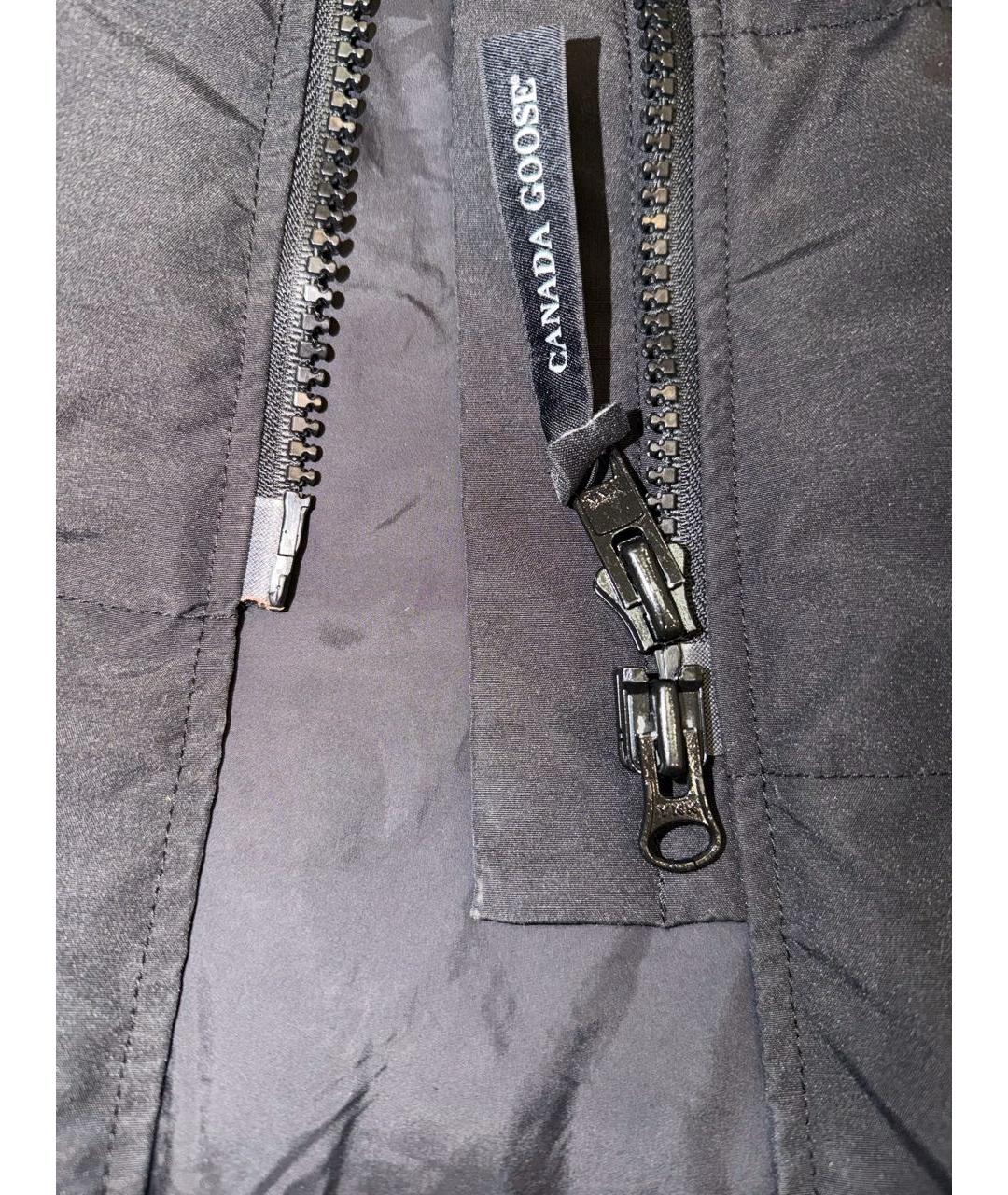 CANADA GOOSE Темно-синий пуховик, фото 4