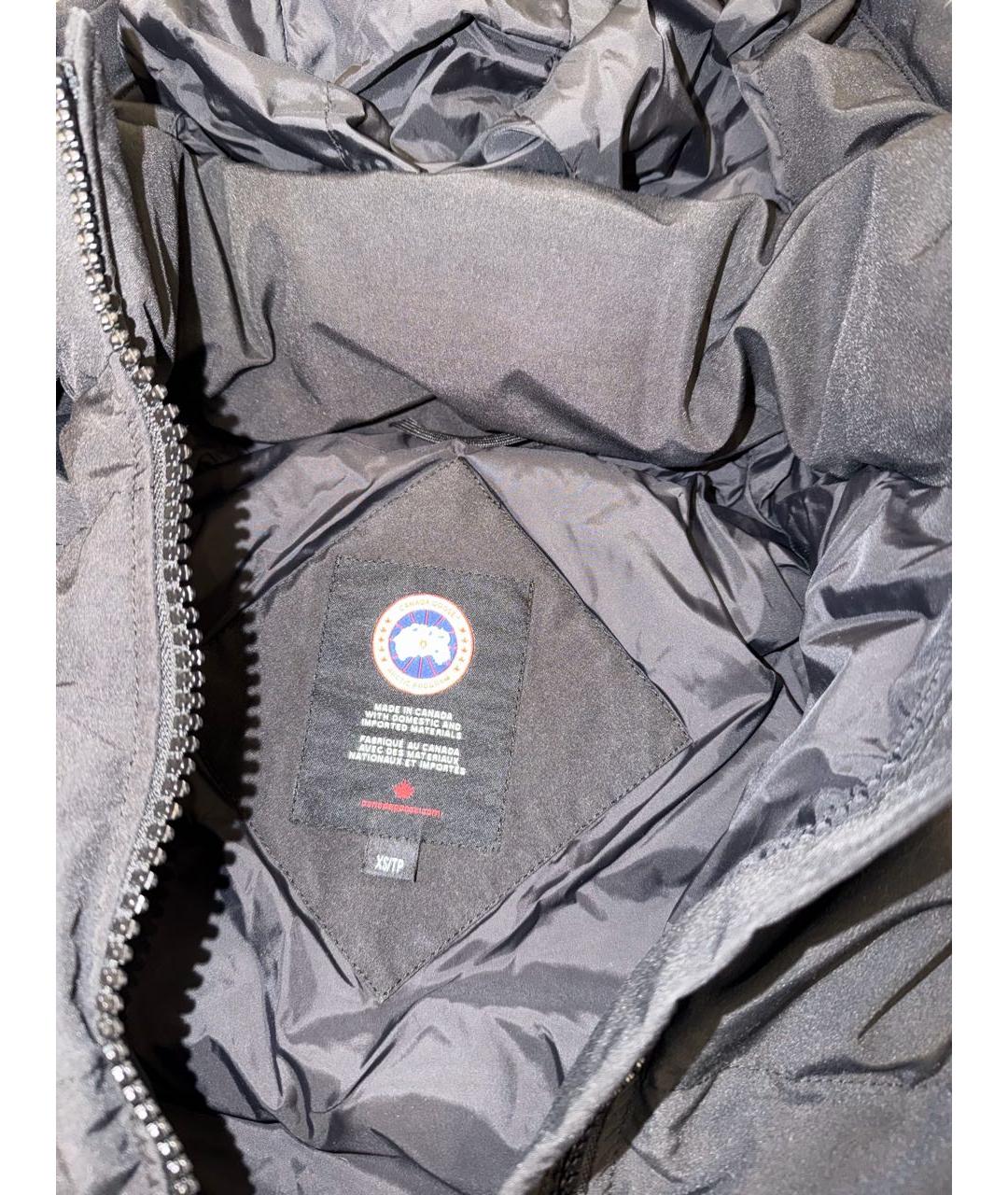 CANADA GOOSE Темно-синий пуховик, фото 3