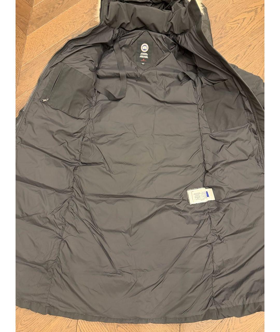 CANADA GOOSE Темно-синий пуховик, фото 8