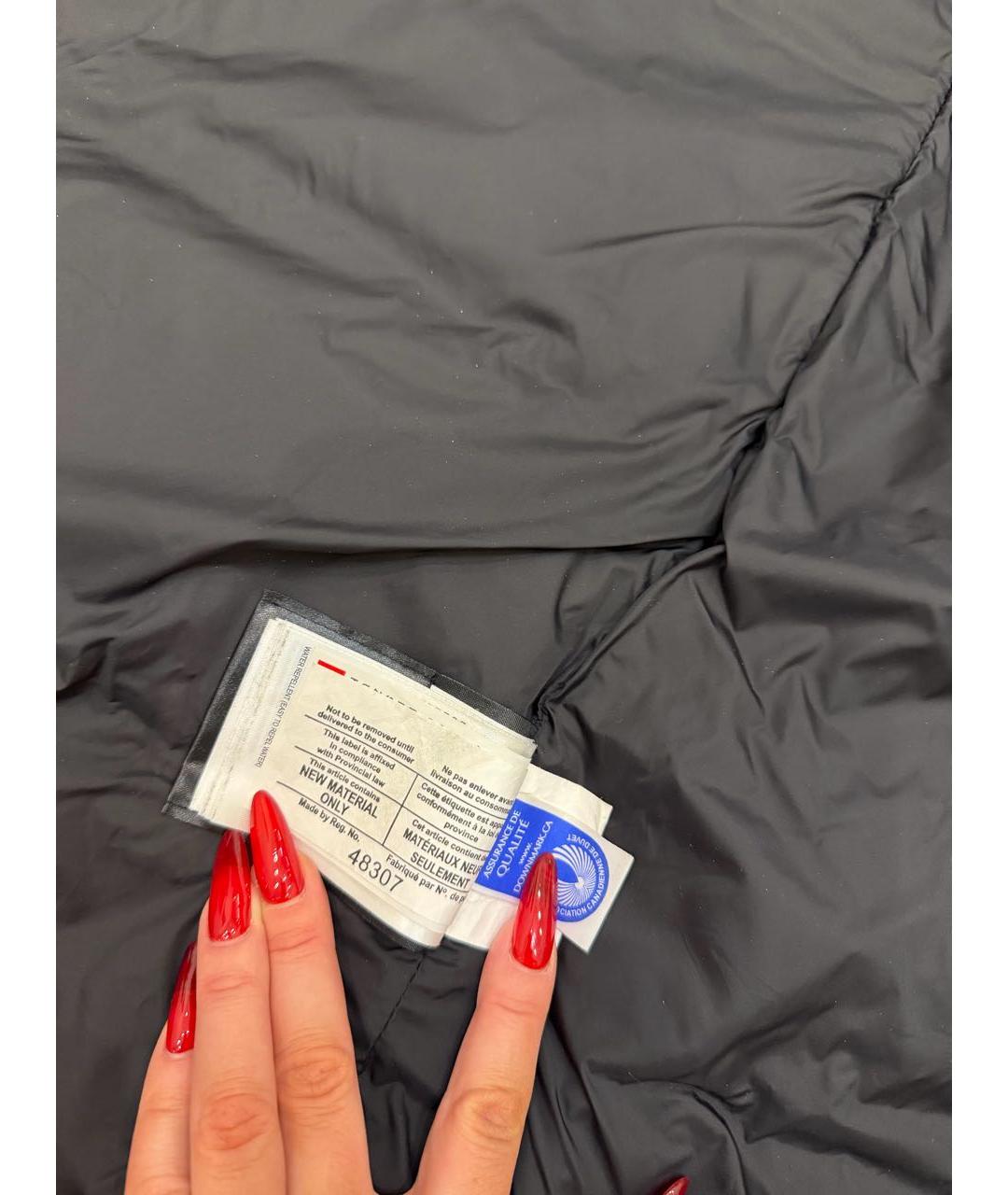 CANADA GOOSE Темно-синий пуховик, фото 5