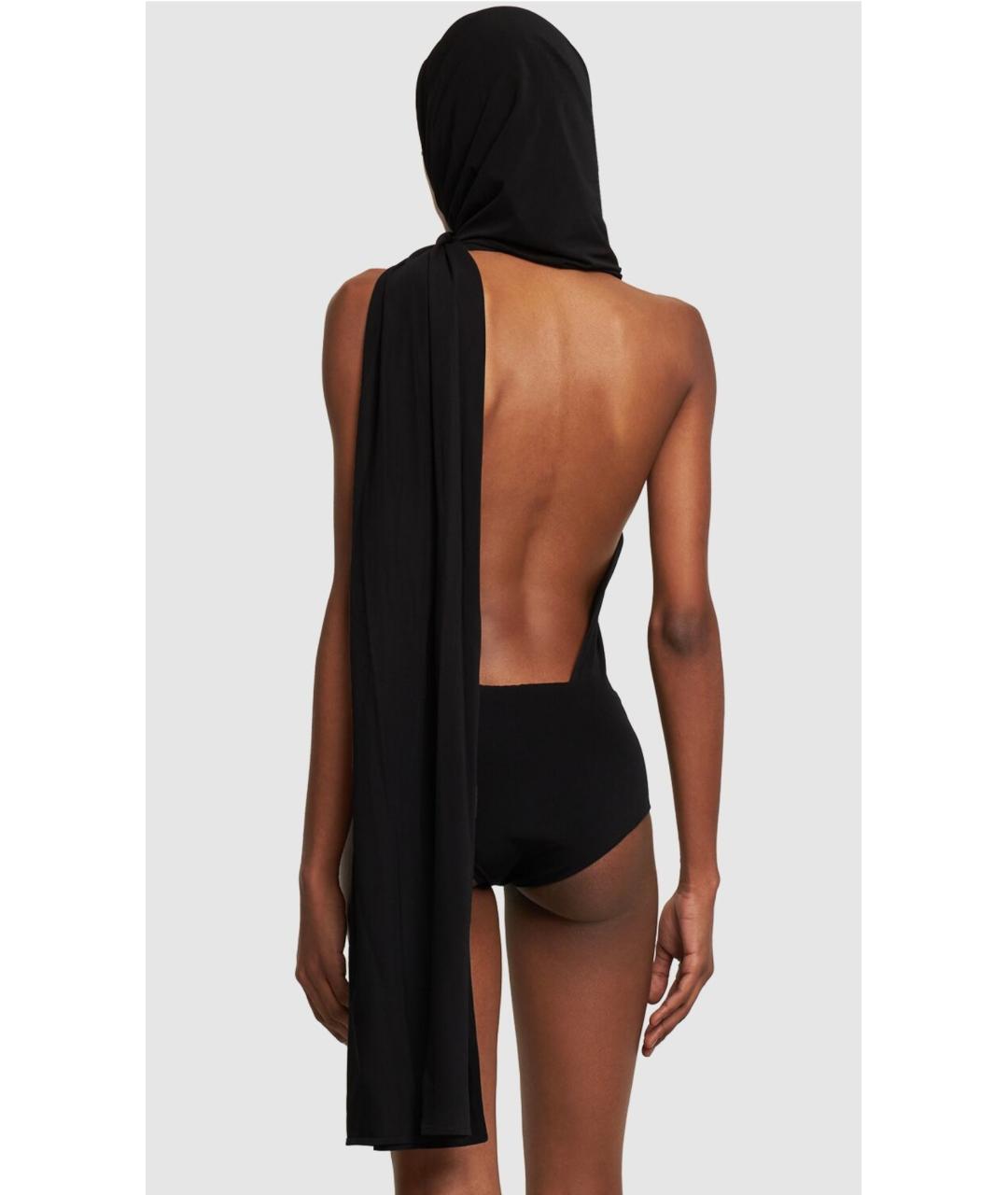 MAGDA BUTRYM Черное вискозное боди, фото 8