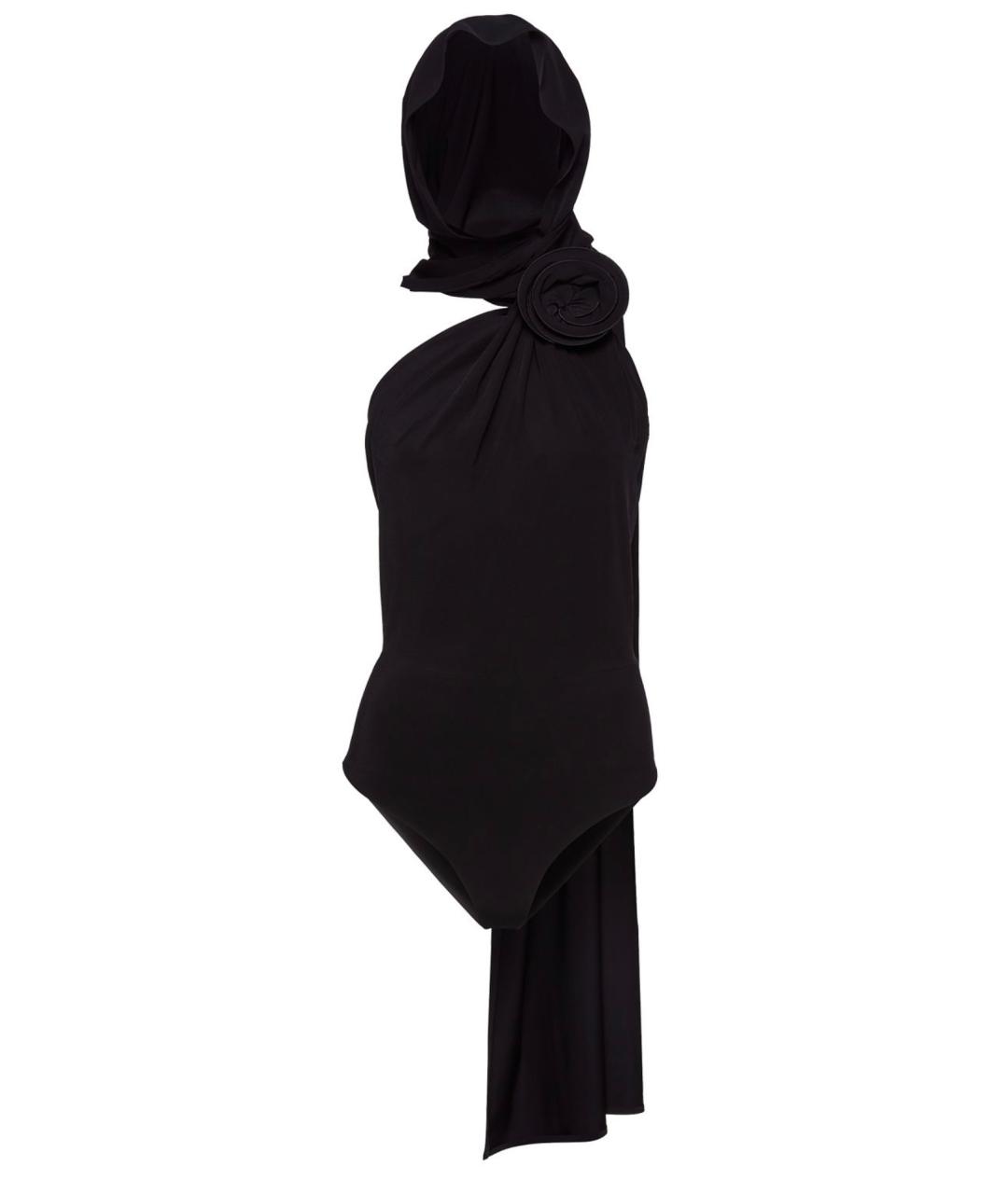 MAGDA BUTRYM Черное вискозное боди, фото 1