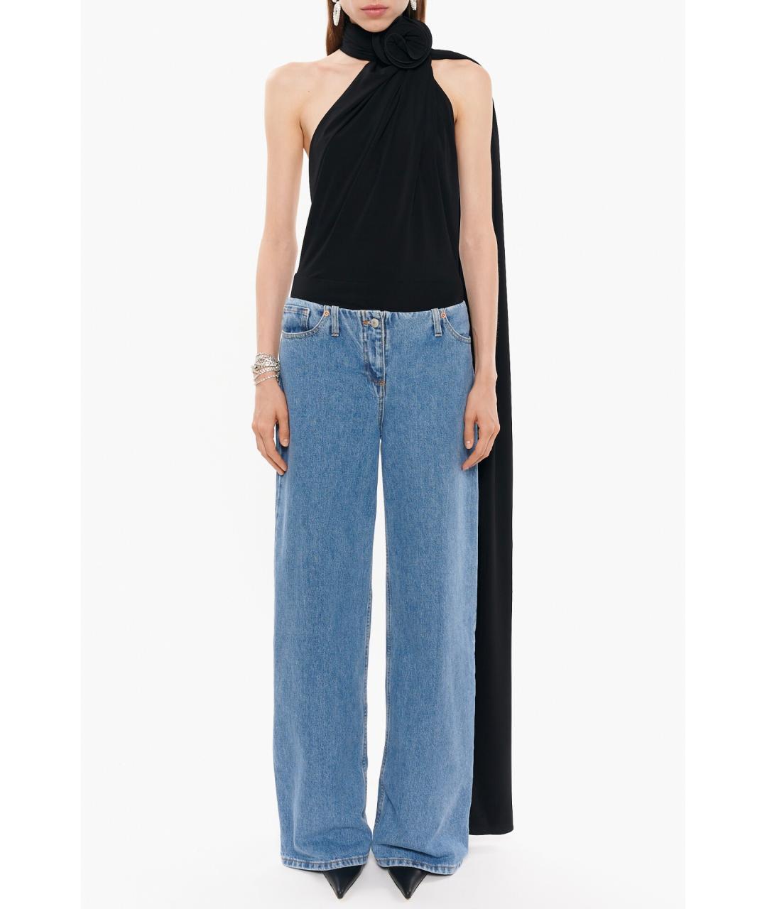 MAGDA BUTRYM Черное вискозное боди, фото 4