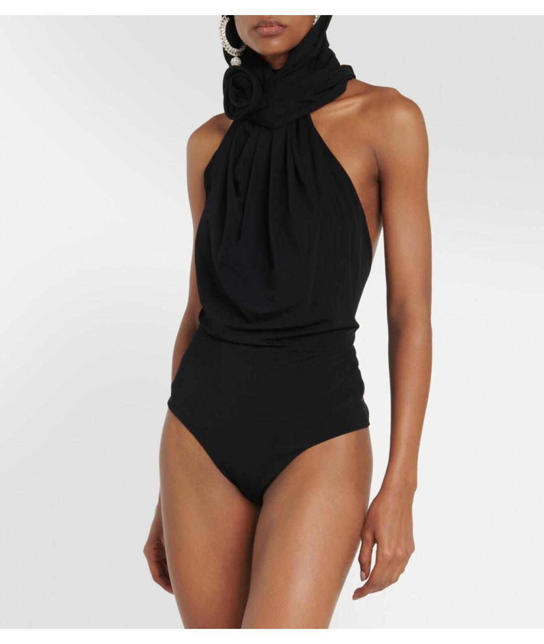 MAGDA BUTRYM Черное вискозное боди, фото 6