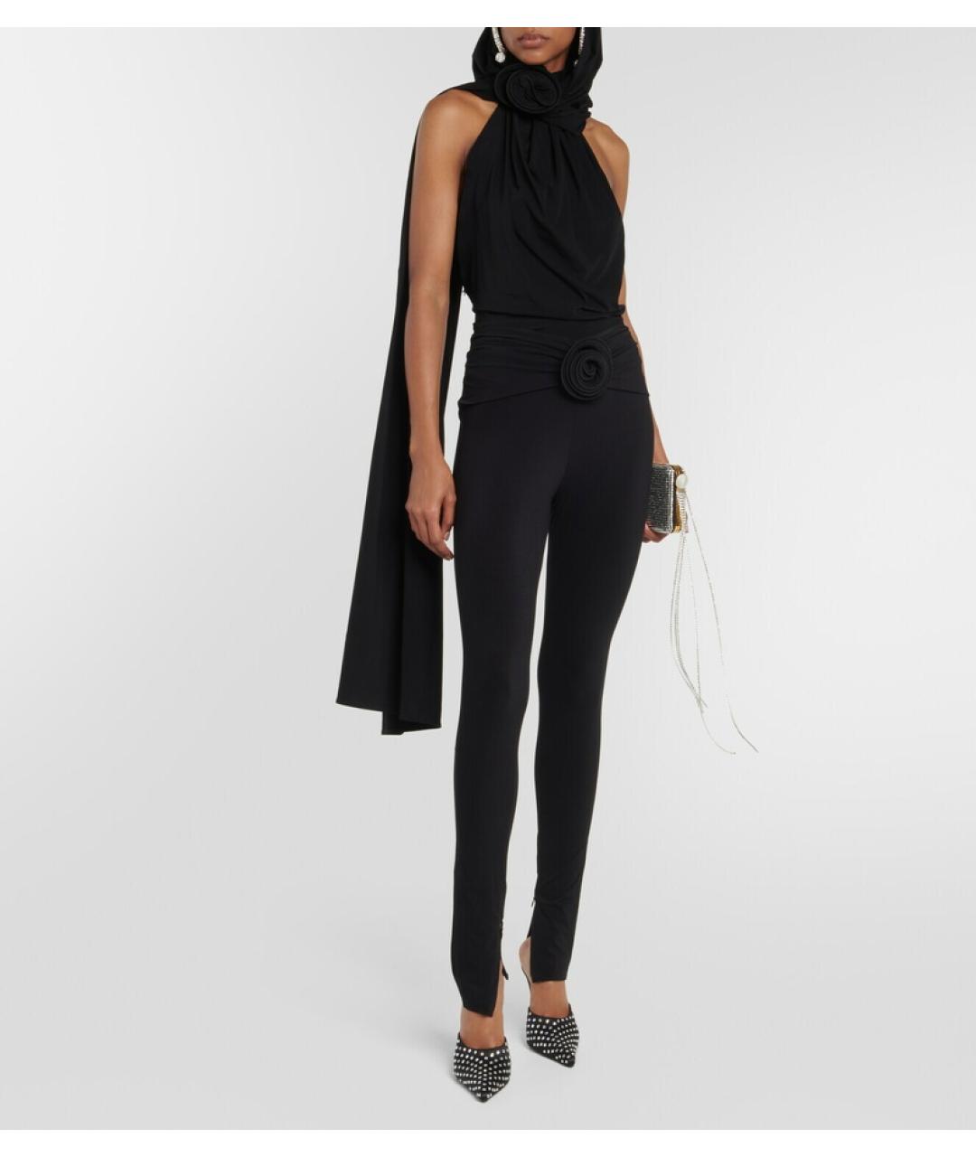 MAGDA BUTRYM Черное вискозное боди, фото 5