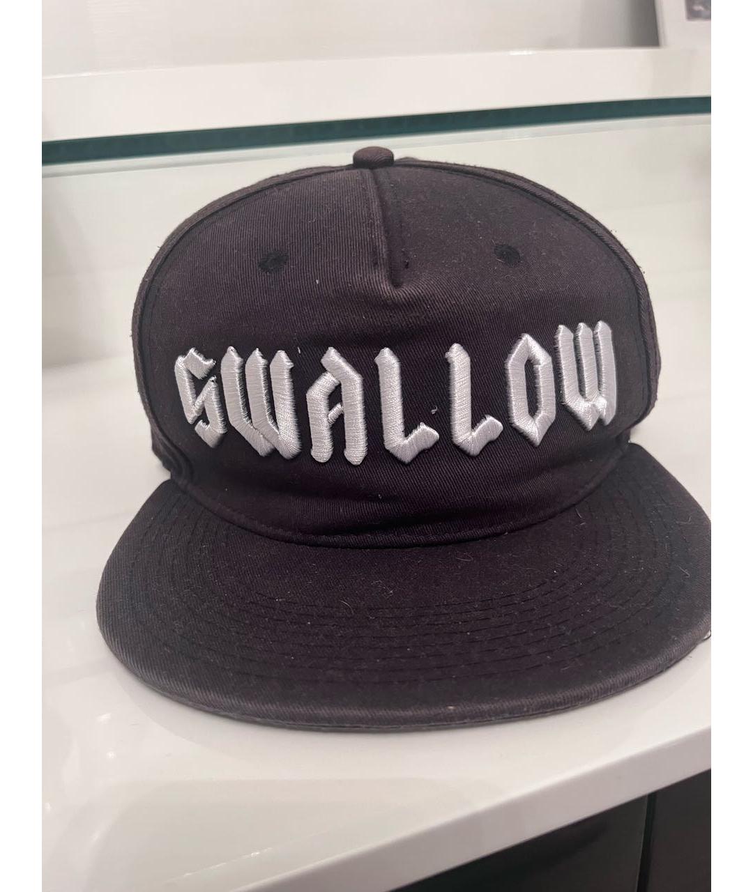 MCQ ALEXANDER MCQUEEN Черная хлопковая кепка/бейсболка, фото 3