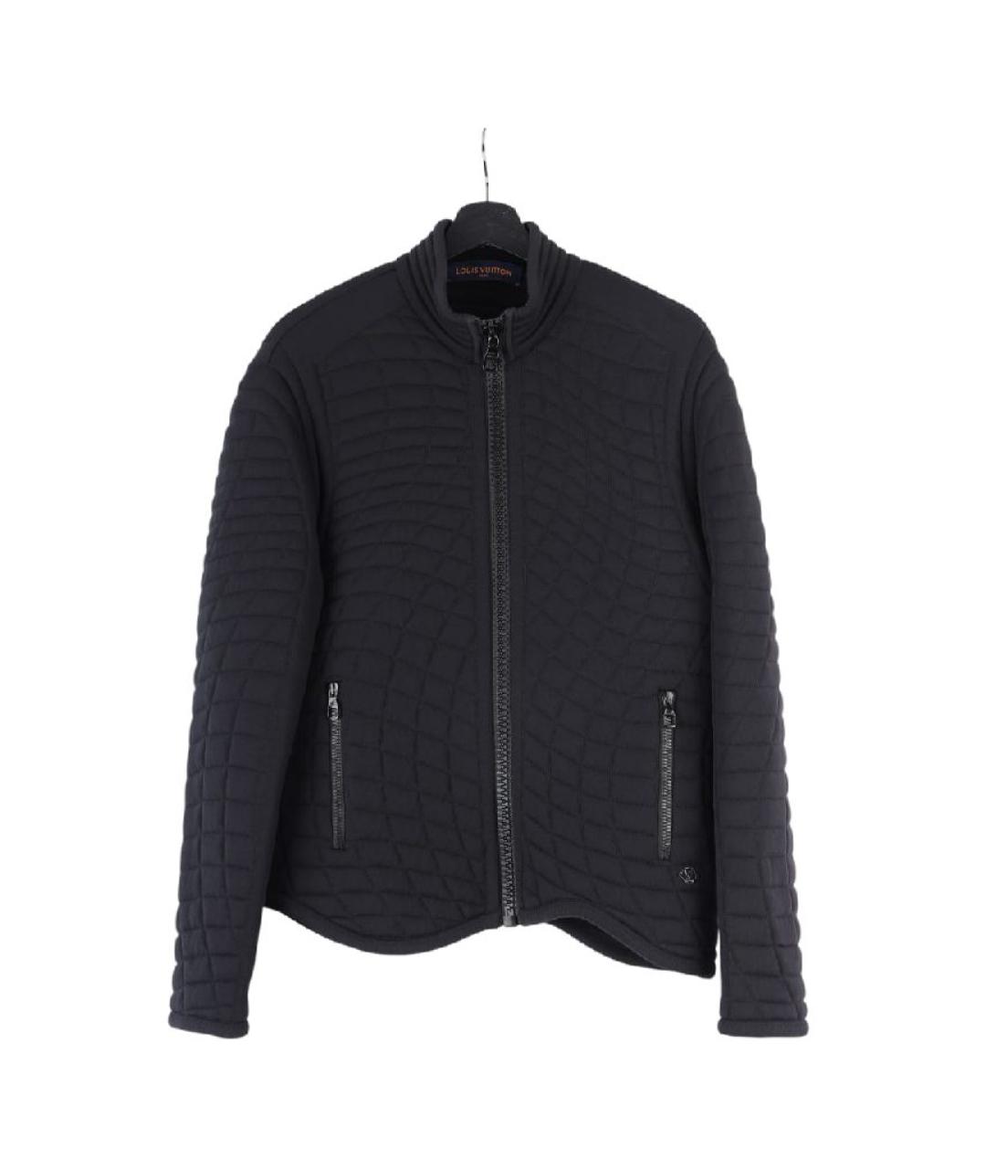 LOUIS VUITTON Черная полиамидовая куртка, фото 7