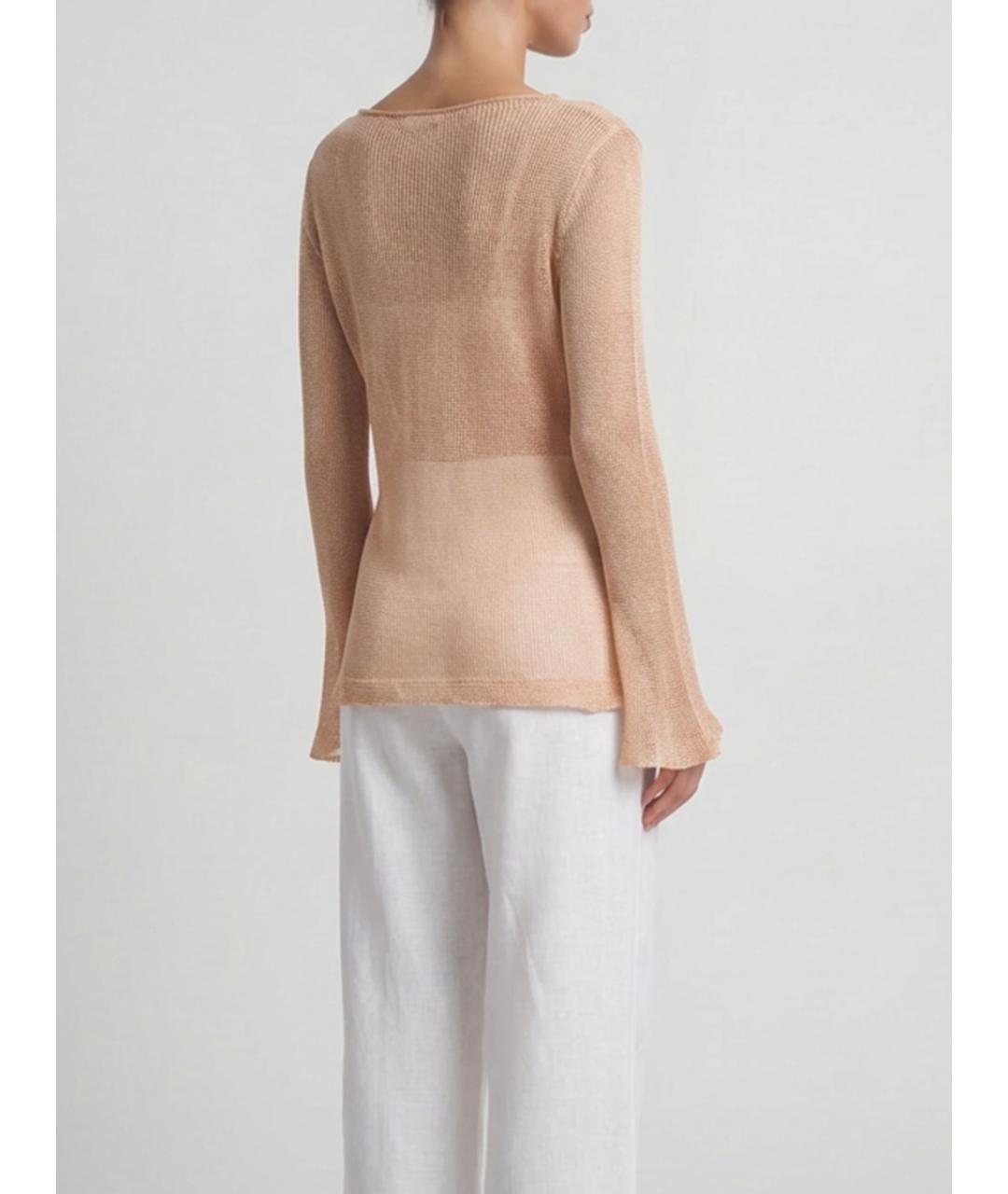 AGNONA Бежевый джемпер / свитер, фото 3