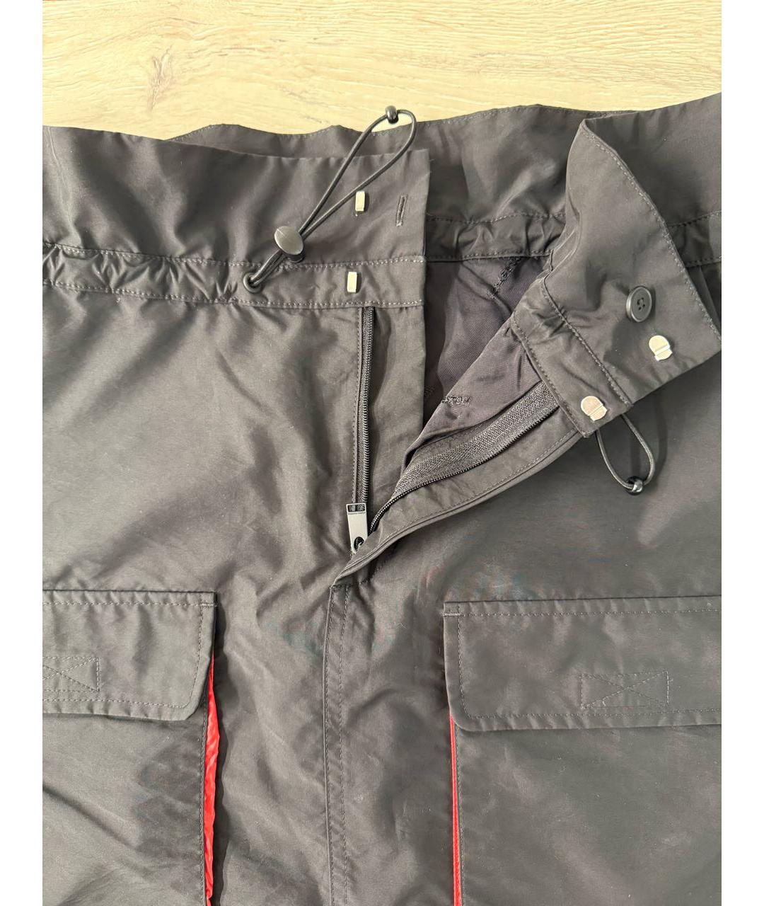 HERON PRESTON Черная полиамидовая юбка мини, фото 3