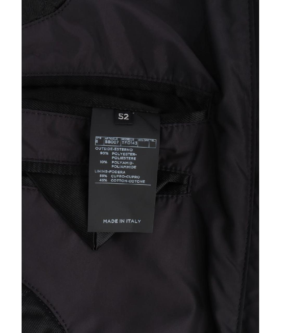 TOM FORD Черная полиэстеровая куртка, фото 8