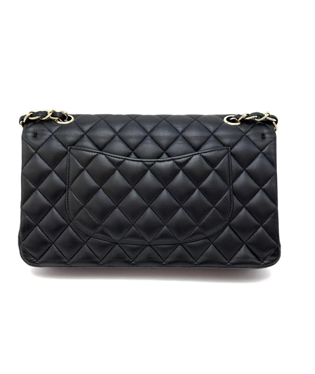 CHANEL Черная кожаная сумка через плечо, фото 3
