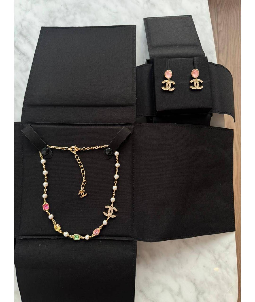 CHANEL Желтое колье, фото 2