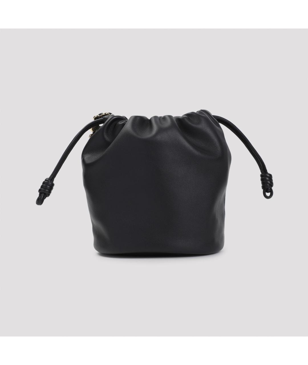 LOEWE Черная кожаная сумка через плечо, фото 3