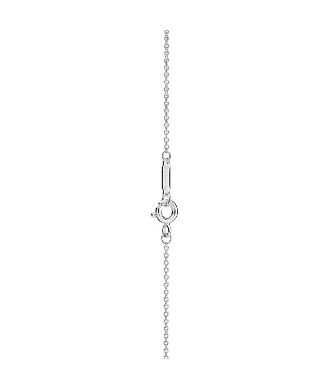 TIFFANY&CO Бирюзовое серебряное колье, фото 4