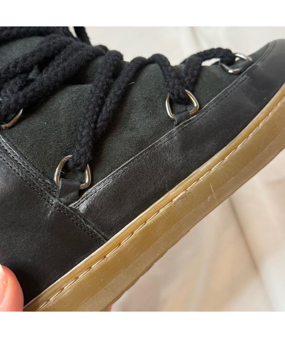 ISABEL MARANT Черные кожаные ботинки, фото 7