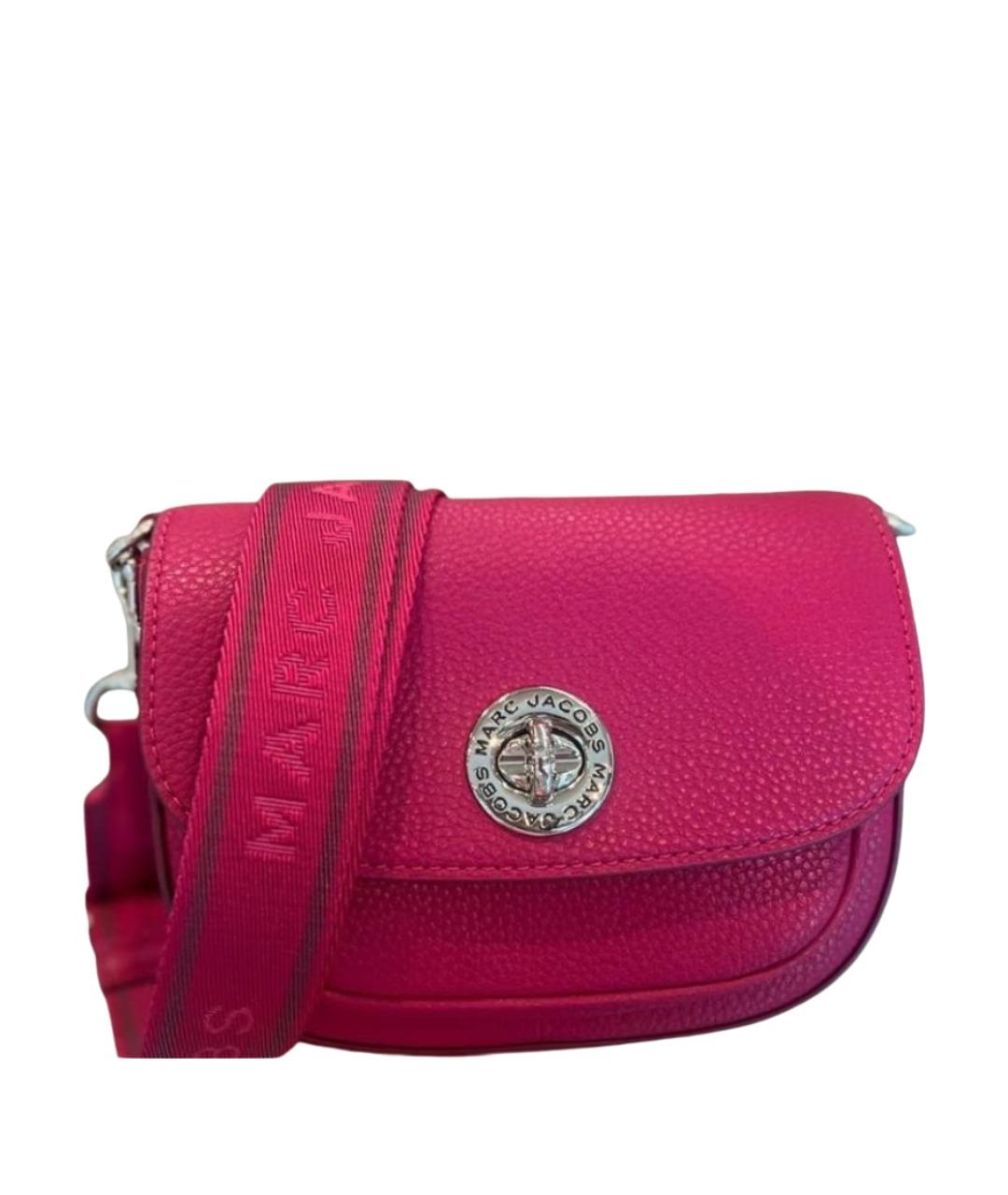 MARC JACOBS Фуксия кожаная сумка через плечо, фото 1
