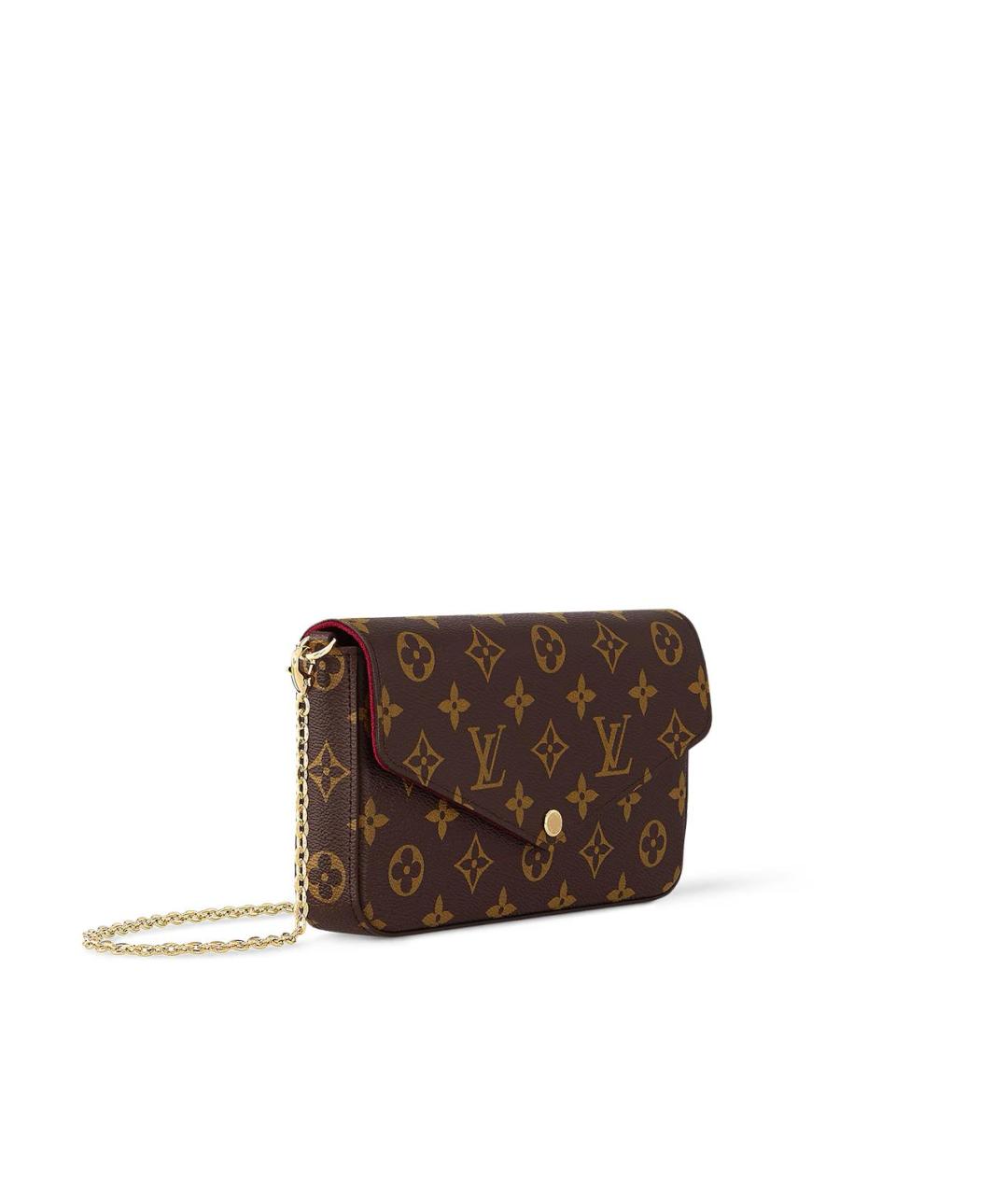 LOUIS VUITTON Коричневая сумка через плечо, фото 4