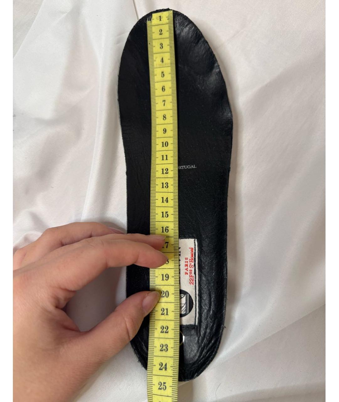 LANVIN Голубые замшевые кеды, фото 8