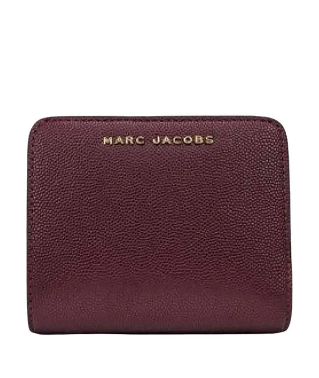 MARC JACOBS Бордовый кожаный кошелек, фото 1