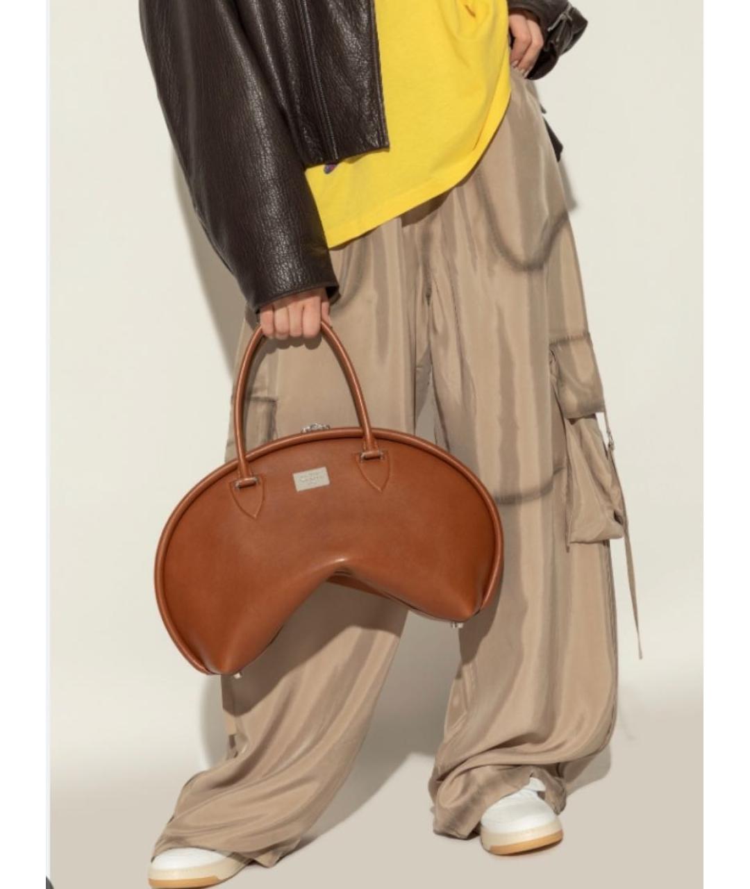 ACNE STUDIOS Кожаная сумка с короткими ручками, фото 8