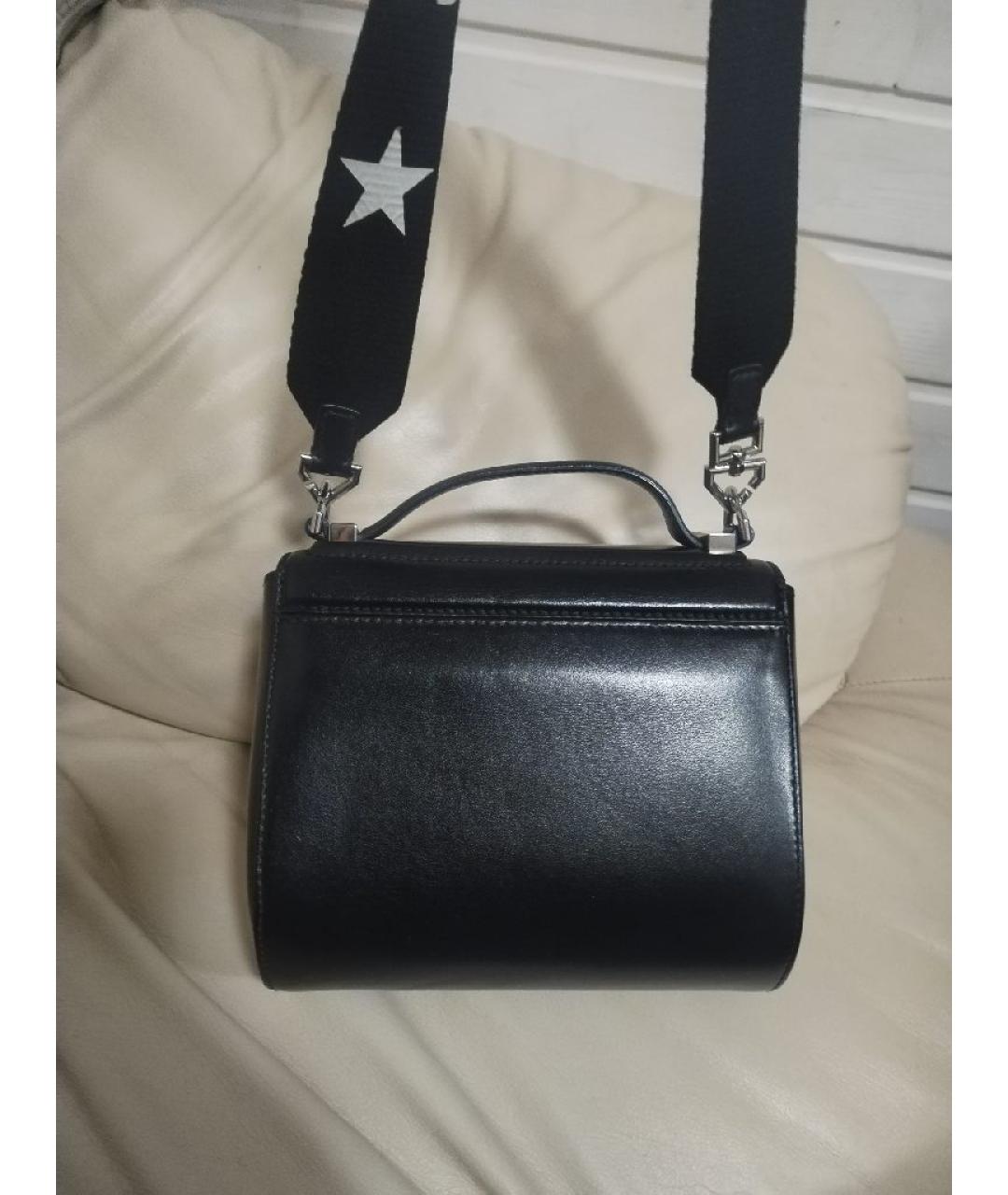 GIVENCHY Черная кожаная сумка через плечо, фото 2