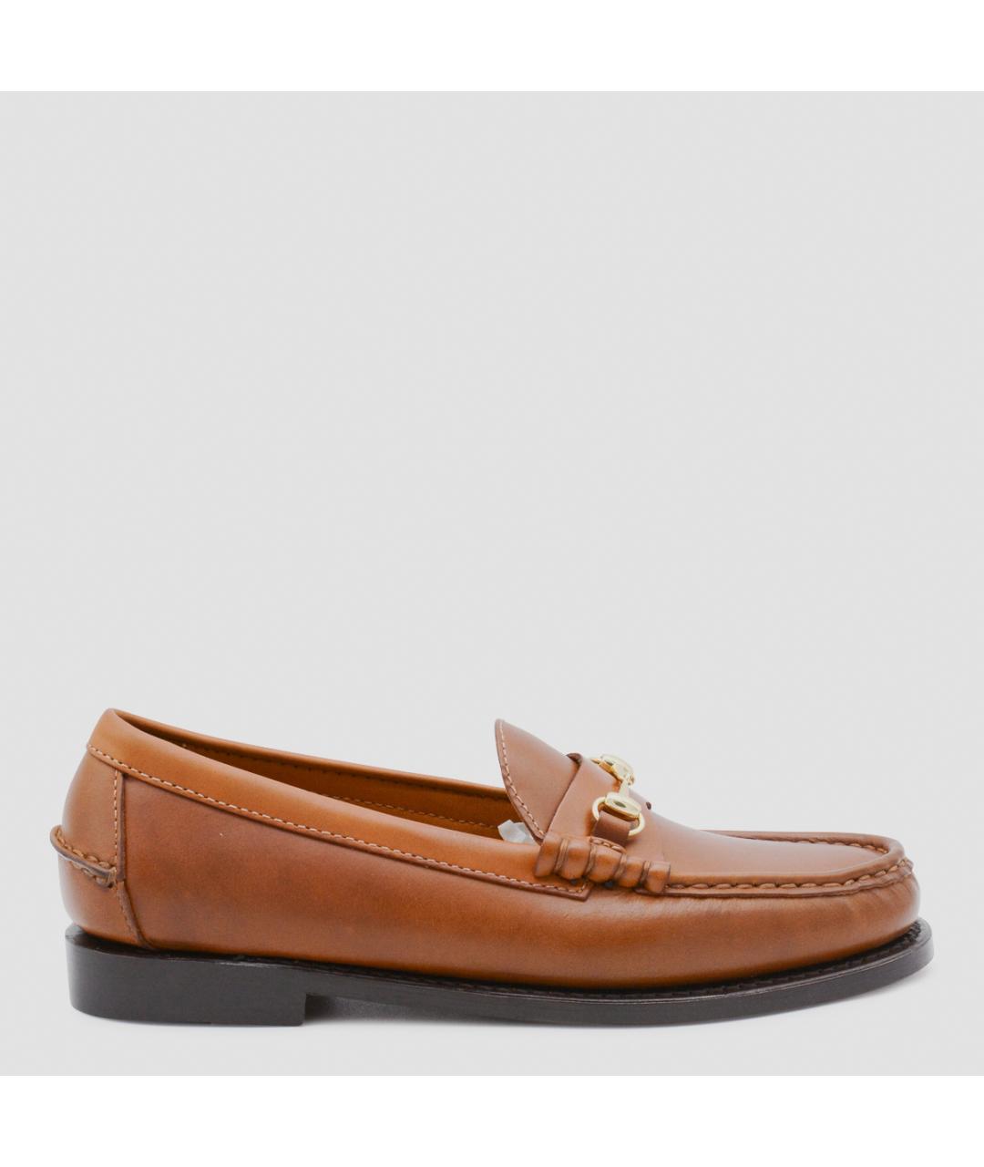 SEBAGO Коричневые кожаные лоферы, фото 5