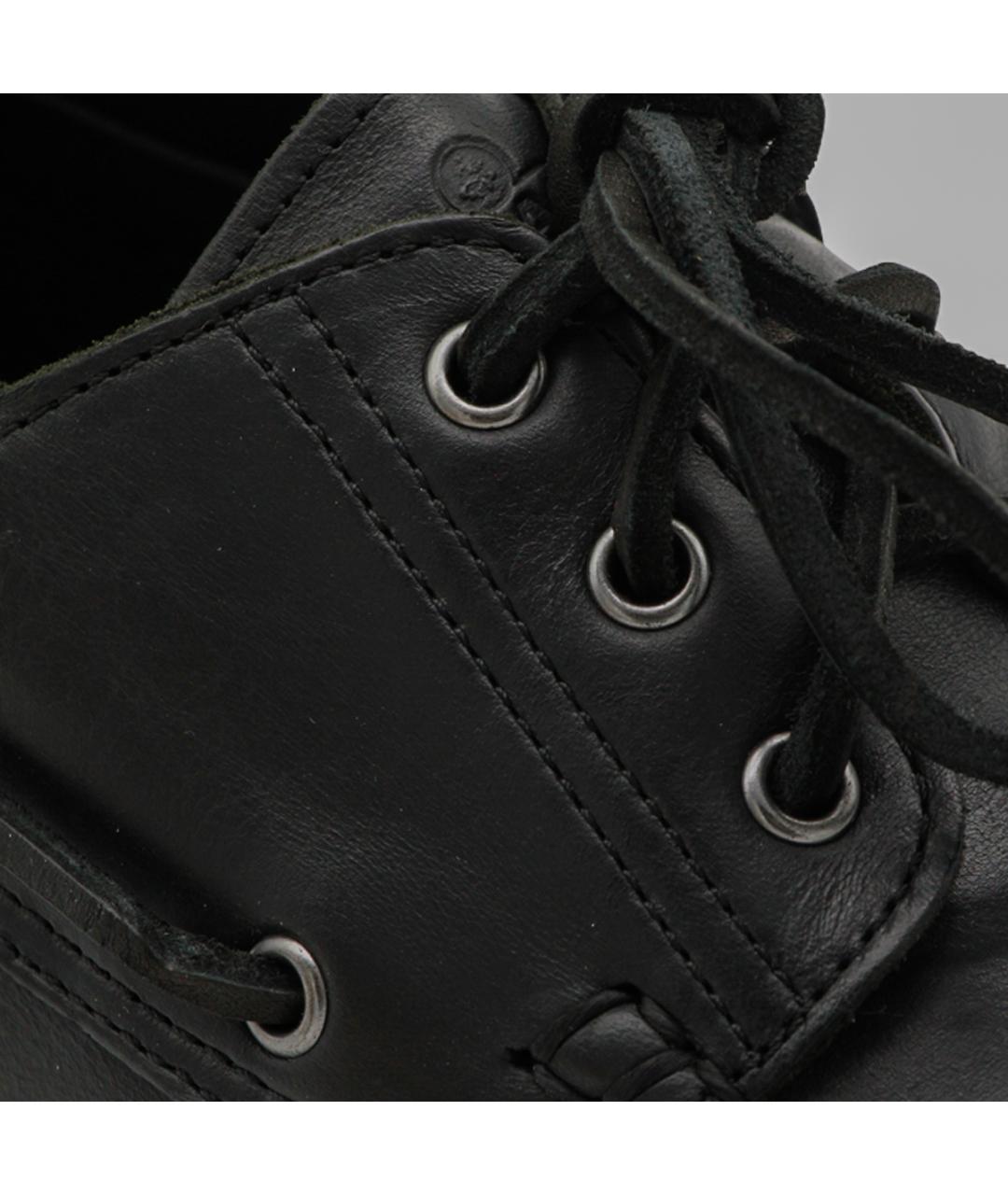 SEBAGO Черные кожаные туфли, фото 4