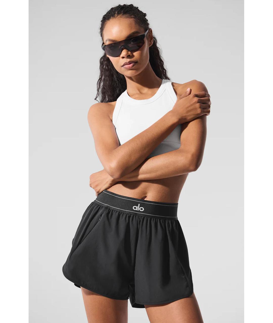 ALO YOGA Черные шорты, фото 2