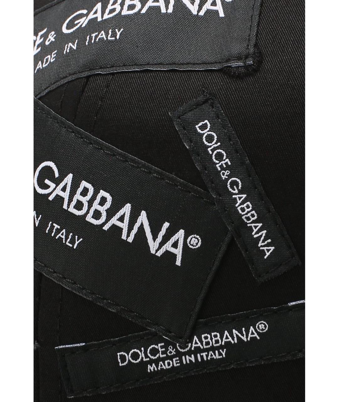 DOLCE&GABBANA Черная хлопковая кепка/бейсболка, фото 4