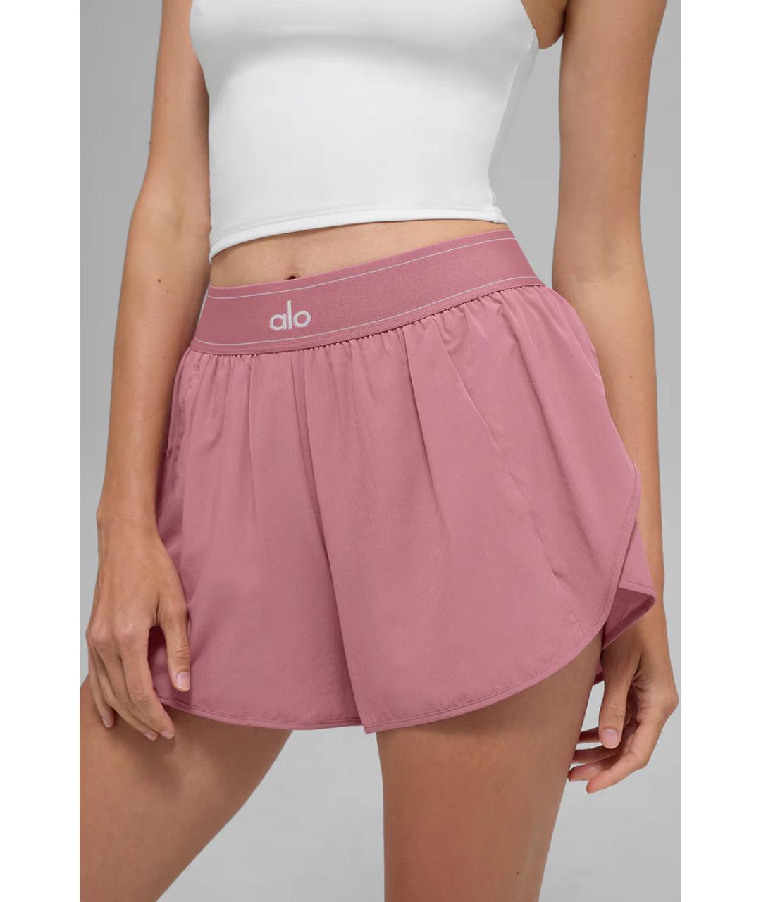 ALO YOGA Розовые шорты, фото 6