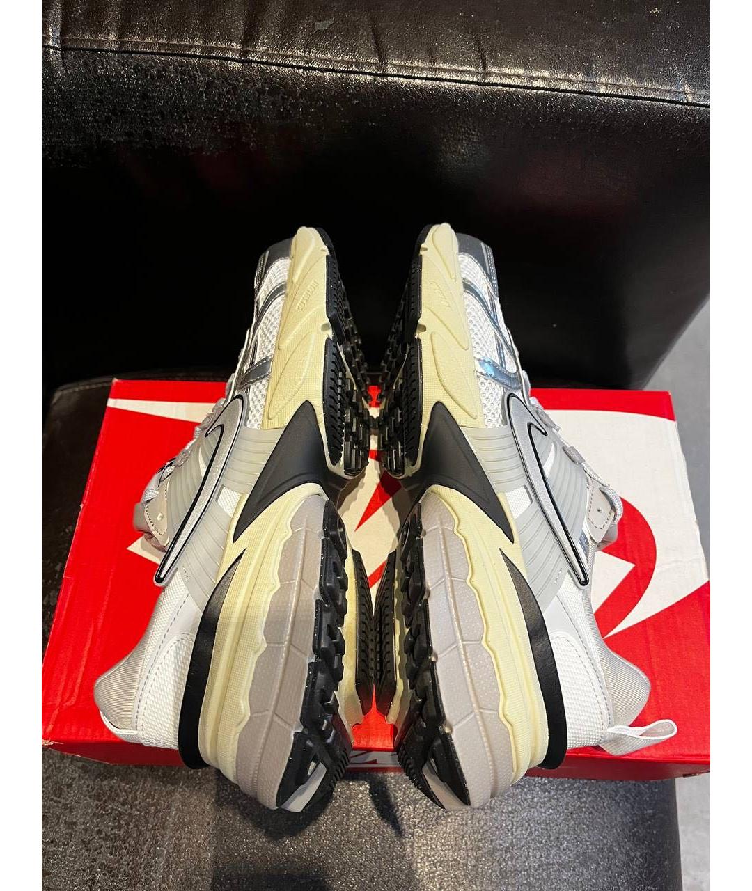 NIKE Серебряные низкие кроссовки / кеды, фото 3