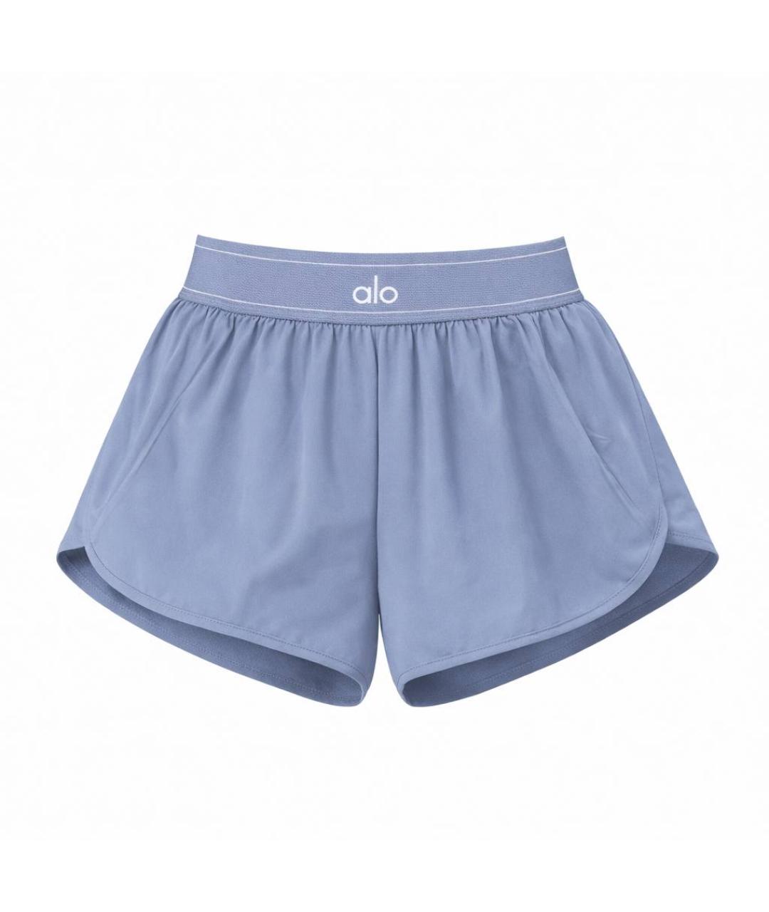 ALO YOGA Голубые шорты, фото 1