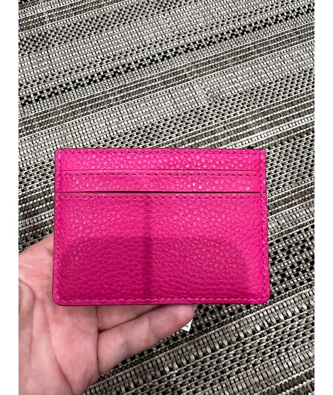 MARC JACOBS Фуксия кожаный кардхолдер, фото 2